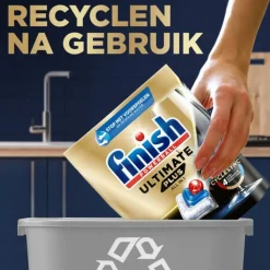 Finish Ultimate Plus Vaatwastabletten Regular 22 stuks