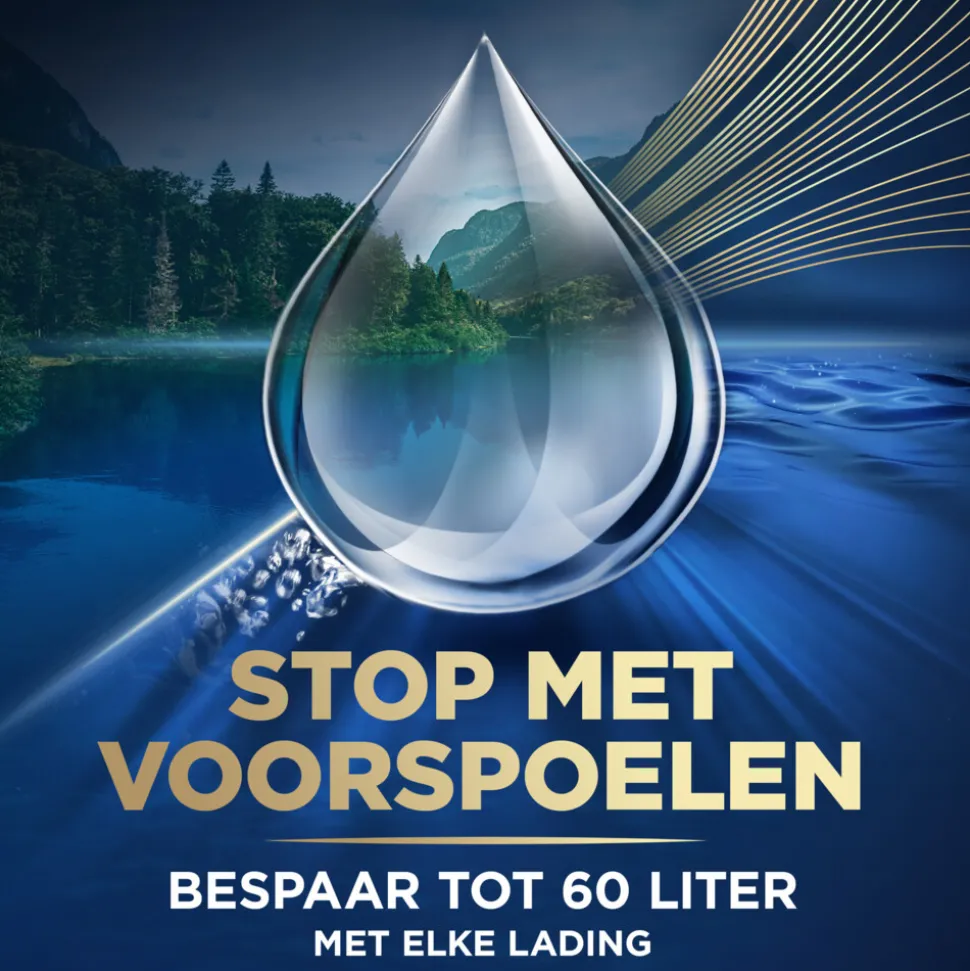 Finish Vaatwastabletten Quantum All-in-1 Regular 44 stuks