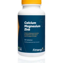 Fittergy Supplements Calcium Magnesium Zink 120 tabletten