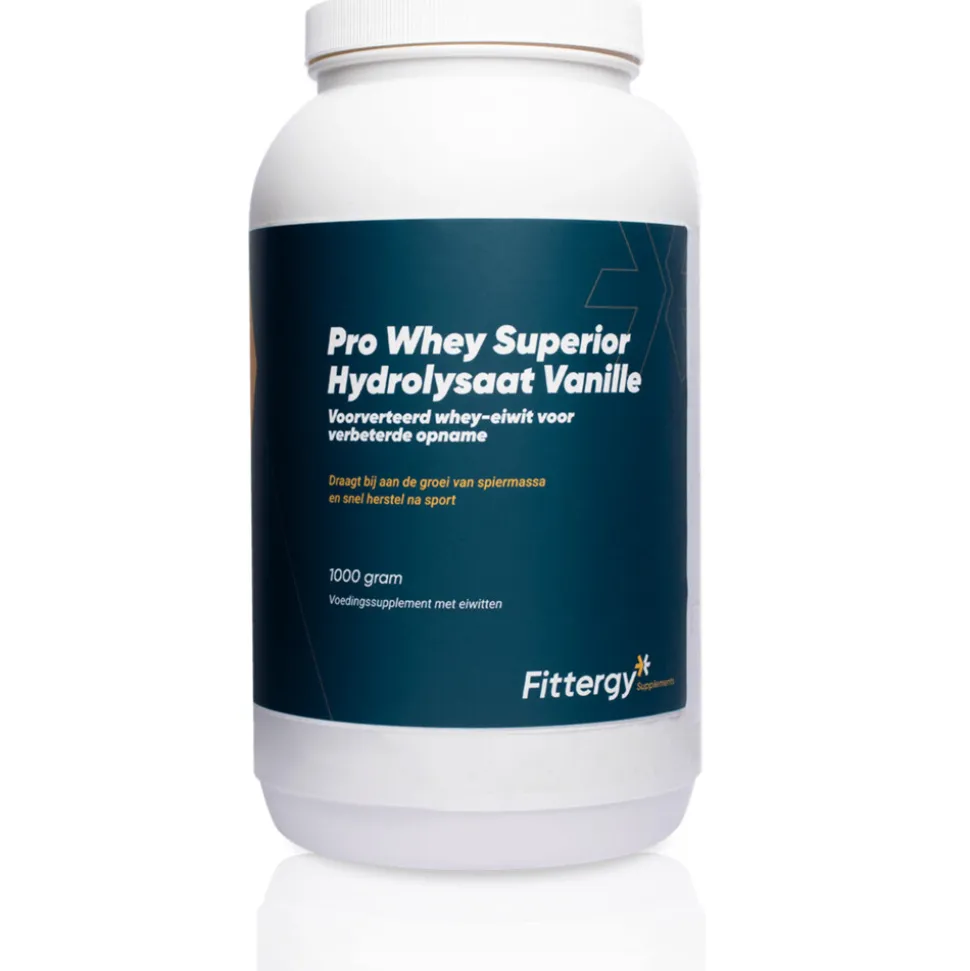 Fittergy Supplements Pro Whey Superior Hydrolysate Vanille 1000 gr