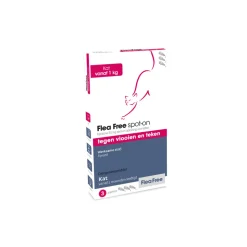 Flea Free Spot On Anti Vlooiendruppels Kat vanaf 1 kg 3 pipetten