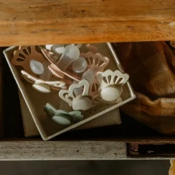 Frigg Fopspeen Butterfly maat 1 0-6 mnd Cream Sage 2 stuks