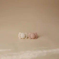 Frigg Fopspeen Lucky maat 1 0-6 mnd Cream Sage 2 stuks