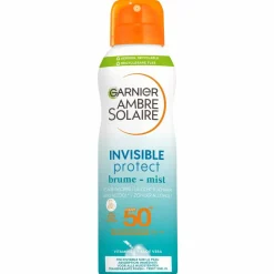 Garnier Ambre Solaire Invisible Protect Zonnebrandspray Mist SPF 50 200 ml