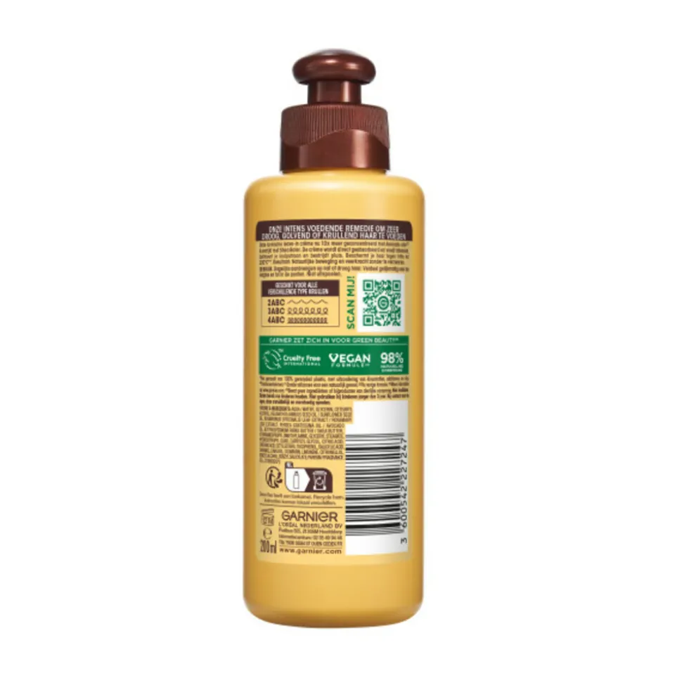 Garnier Loving Blends Avocado Olie en Shea Boter Leave-in Crème 200 ml