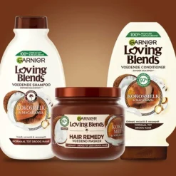 Garnier Loving Blends Kokosmelk en Macadamia Shampoo 300 ml