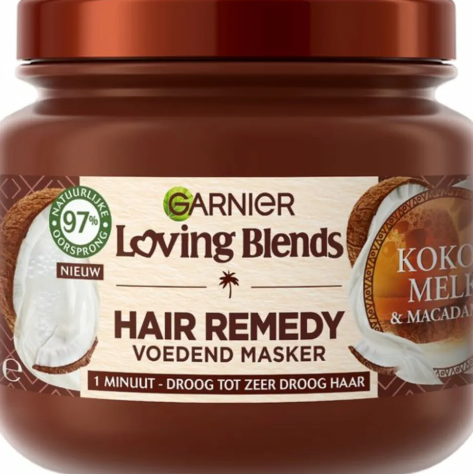 Garnier Loving Blends Kokosmelk en Macadamia Haarmasker 340 ml