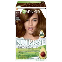Garnier Nutrisse Ultra Crème Permanente Haarkleuring 4.3 Goudbruin