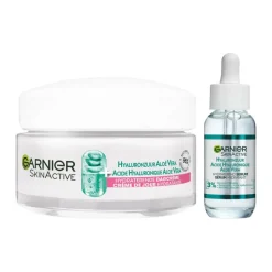 Garnier SkinActive Aloë Vera Serum & Dagcrème Pakket