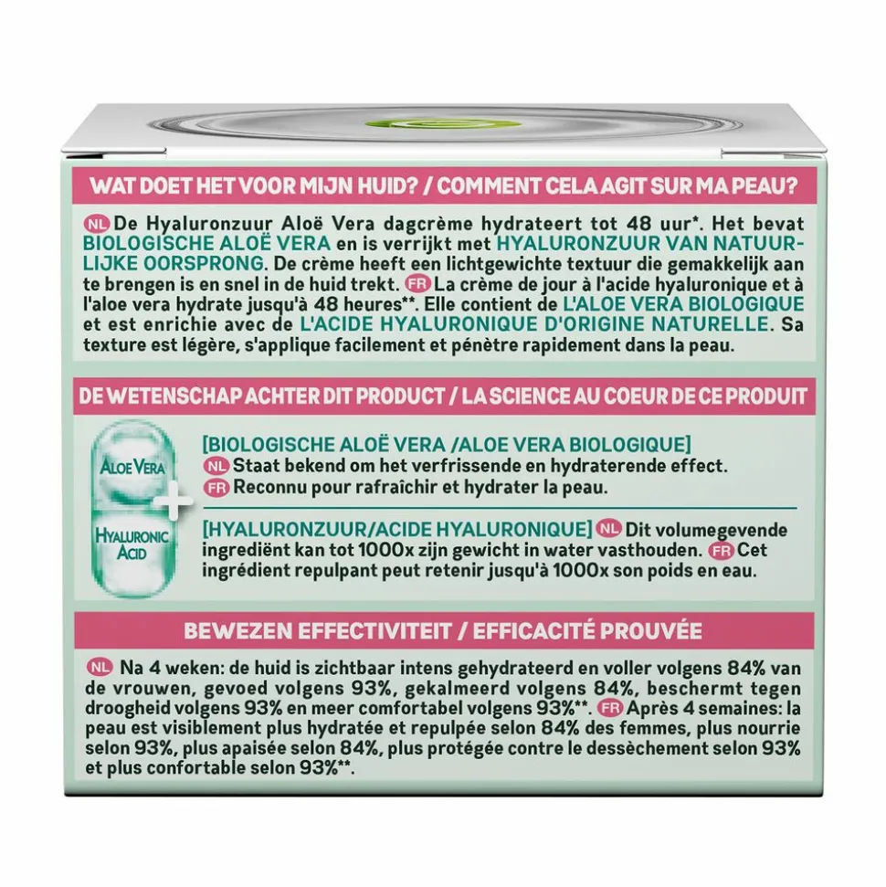 Garnier SkinActive Hyaluronzuur Aloë Vera Hydraterende Dagcrème 50 ml