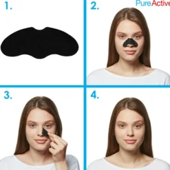 Garnier SkinActive Pure Active Charcoal Neusstrips 4 stuks