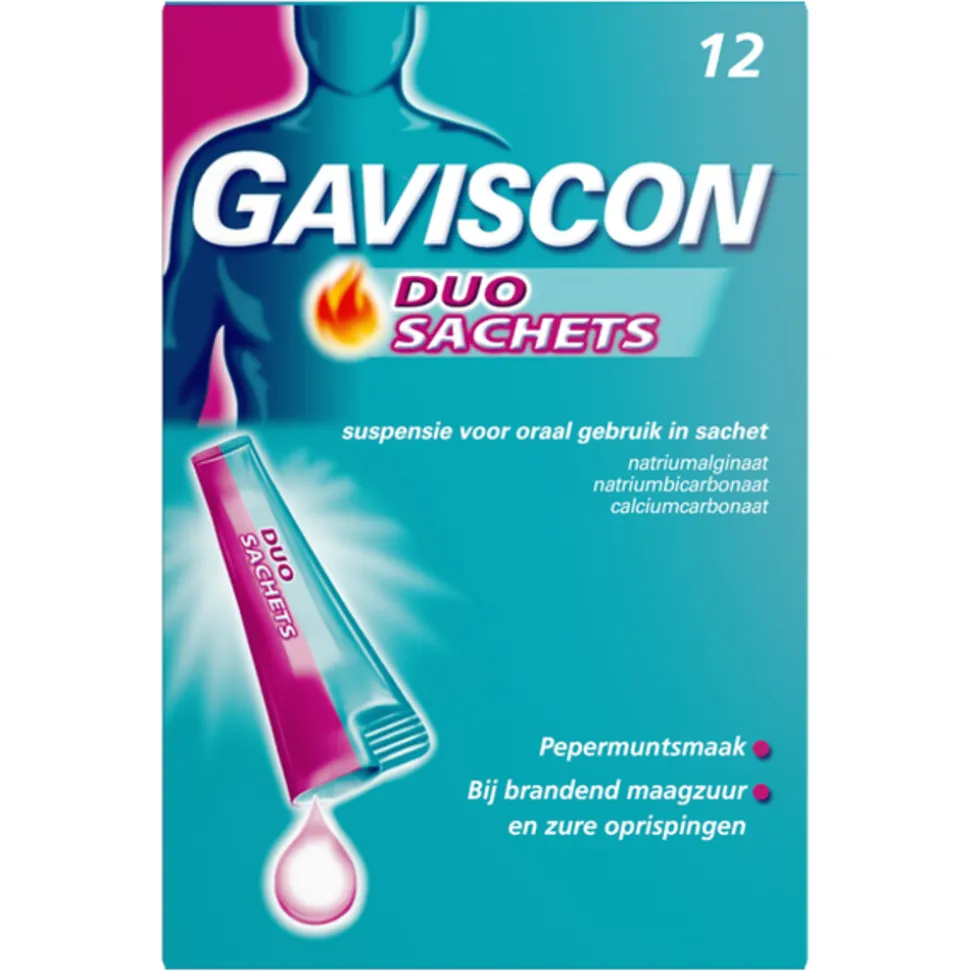 Gaviscon Duo Sachet 12 stuks