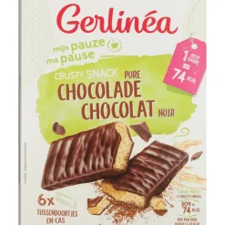 Gerlinea Crusty Snack Pure Chocolade 6 x 102 gr