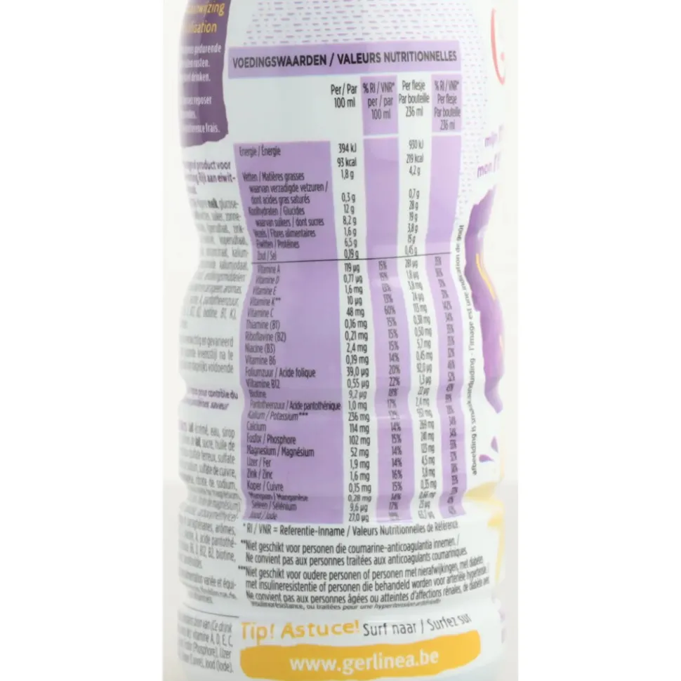 Gerlinea Drinkmaaltijd Vanille 236 ml