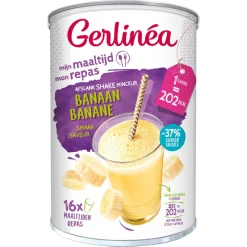 Gerlinea Milkshake Banaan 436 gr
