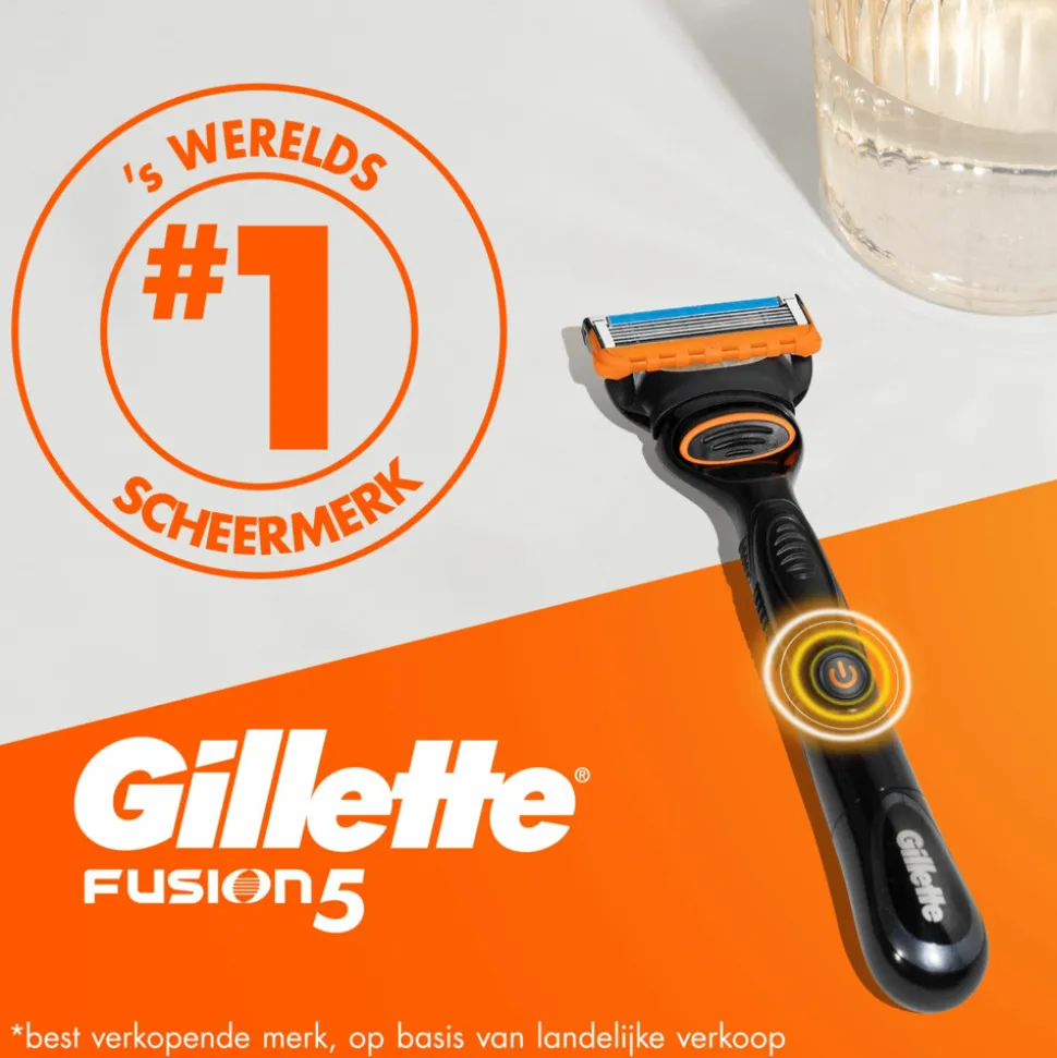 Gillette Scheermesjes Fusion 5 Power 12 stuks