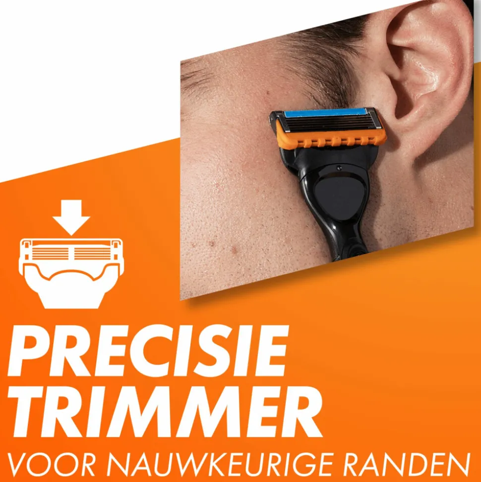 Gillette Scheermesjes Fusion 5 Power 12 stuks