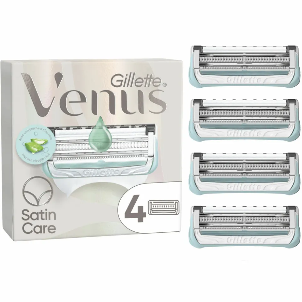Gillette Venus Female Intimate Grooming Navulmesjes 4 stuks