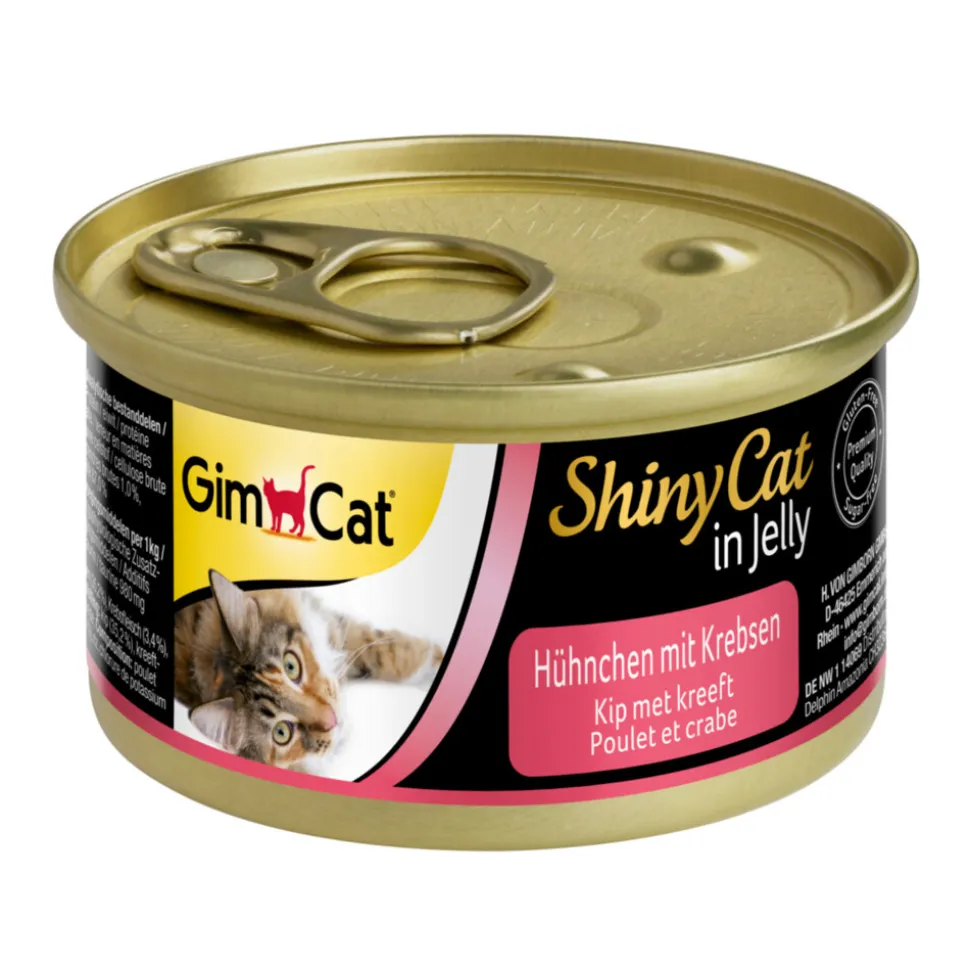 GimCat ShinyCat in Jelly Kip & Kreeft 70 gr