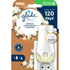 Glade Electric Scented Oil Houder Sensual Sandalwood & Jasmine
