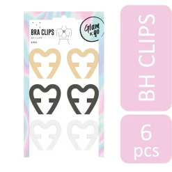 Glam & Go BH Clips 6 stuks