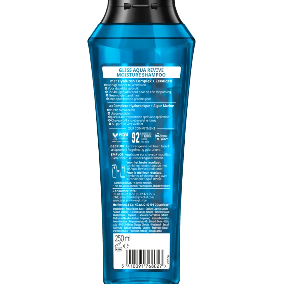 Gliss Aqua Revive Shampoo 250 ml