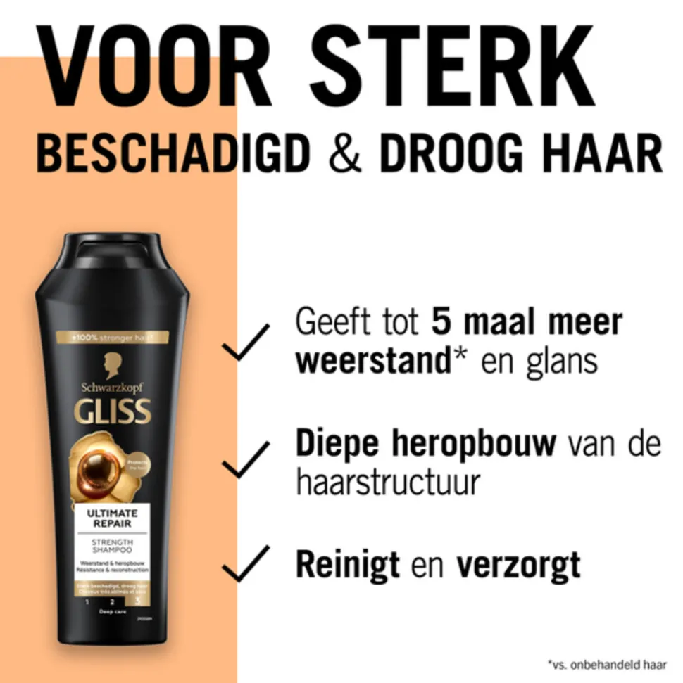 Gliss Shampoo Ultimate Repair 250 ml