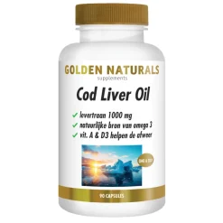 Golden Naturals Cod Liver Oil 90 softgels