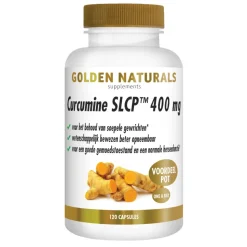 Golden Naturals Curcumine SLCP 400mg 120 vegacapsules