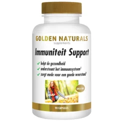 Golden Naturals Immuniteit Support 90 vegacapsules