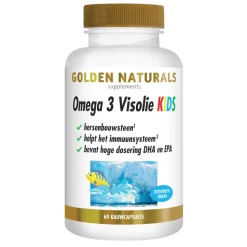 Golden Naturals Omega 3 Visolie KIDS 60 gummies