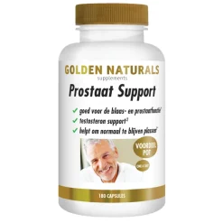 Golden Naturals Prostaat Support 180 vegacapsules