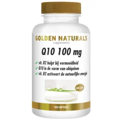 Golden Naturals Q10 100mg 180 vegacapsules