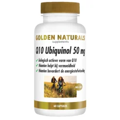 Golden Naturals Q10 Ubiquinol 50mg 60 vegacapsules