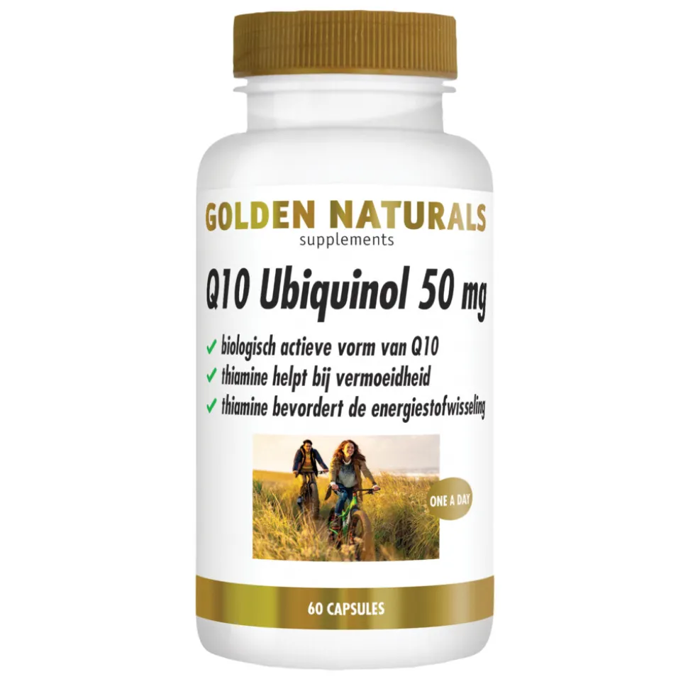 Golden Naturals Q10 Ubiquinol 50mg 60 vegacapsules