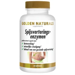 Golden Naturals Spijsverteringsenzymen 60 vegacapsules