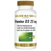 Golden Naturals Vitamine D3 25mcg 120 softgels