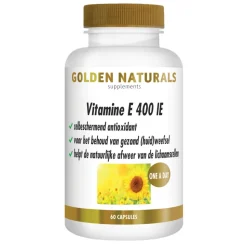 Golden Naturals Vitamine E 400 IE 60 capsules