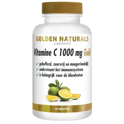 Golden Naturals Vitamine C Gold 1000mg Vegan 60 tabletten
