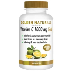 Golden Naturals Vitamine C Gold 1000mg vegan 180 tabletten