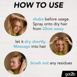 Got2b Droogshampoo Extra Volume 200 ml