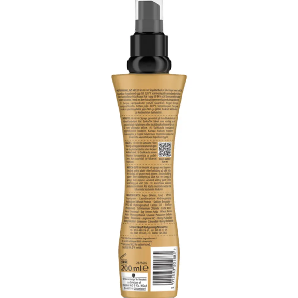 Got2b Heat Protection Spray Guardian Angel 200 ml