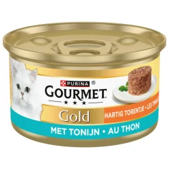Gourmet Gold Hartig Torentje Tonijn 85 gr
