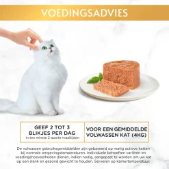 Gourmet Gold Mousse Kip - Zalm - Niertjes - Konijn 8 x 85 gr