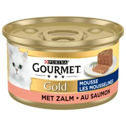 Gourmet Gold Mousse Zalm 85 gr