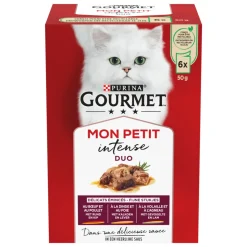Gourmet Mon Petit Duo Vlees 6 x 50 gr
