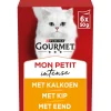Gourmet Mon Petit Gevogelte 6 x 50 gr