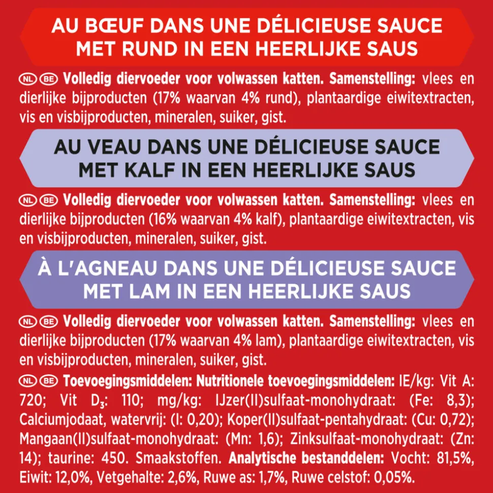 Gourmet Mon Petit Vlees 6 x 50 gr