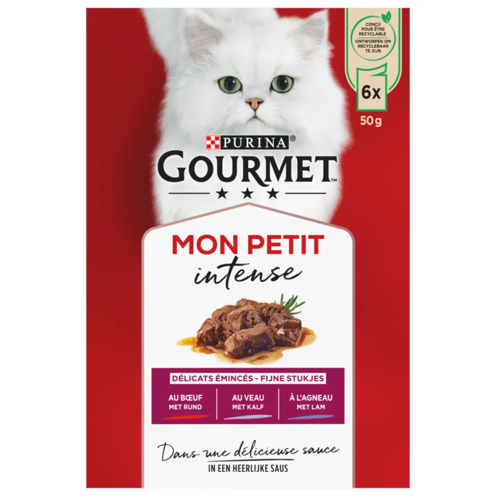 Gourmet Mon Petit Vlees 6 x 50 gr