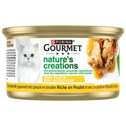 Gourmet Nature's Creations Blik Tomaat - Spinazie 85 gr